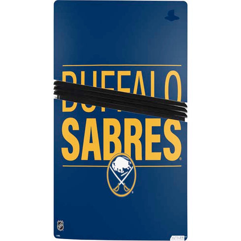 NHL Buffalo Sabres Lineup PS5 Pro Console Skin
